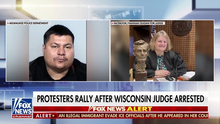  Protesters rally following Wisconsin judge