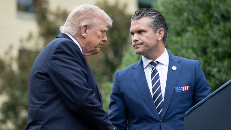 Trump directs Hegseth to pay troops during ongoing government shutdown standoff as he rails against Schumer