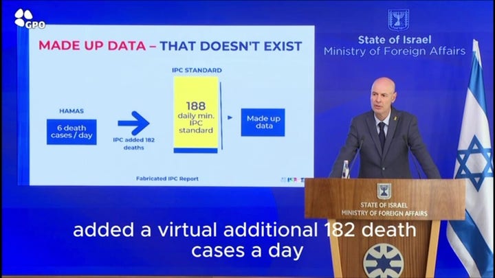 Israel slams UN-backed famine report for using Hamas data