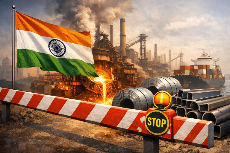 India extends steel import tariffs to shield domestic producers