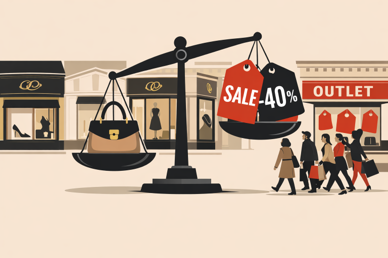 Luxury brands face profit squeeze as discounting soars and shoppers question value
