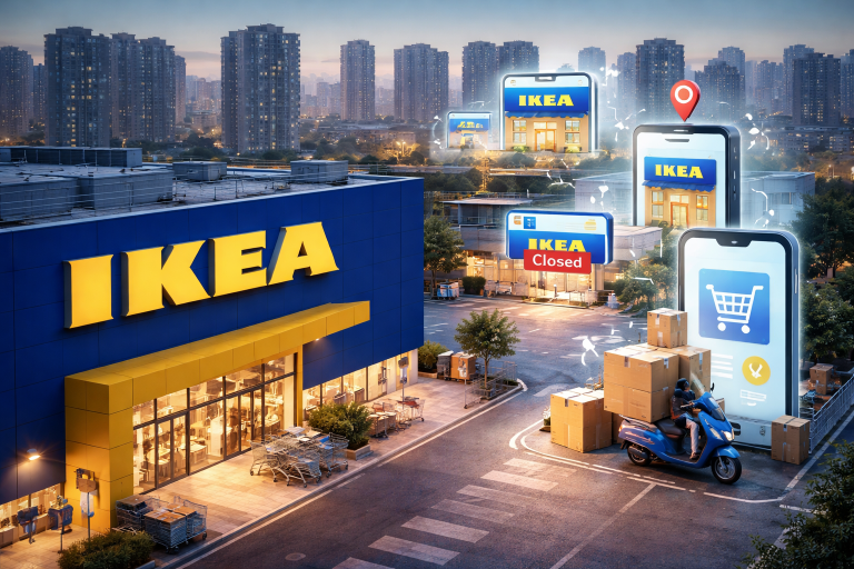 IKEA to close large China stores as property slump reshapes retail strategy
