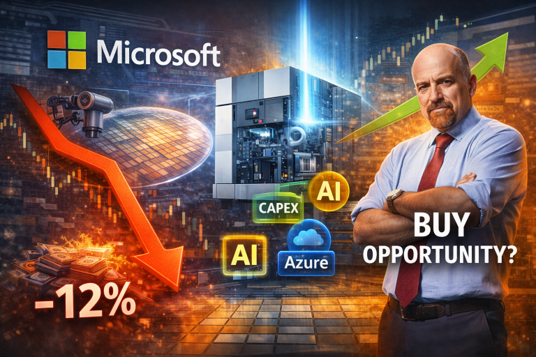 Jim Cramer says Microsoft’s sudden drop could be a buy: here’s why