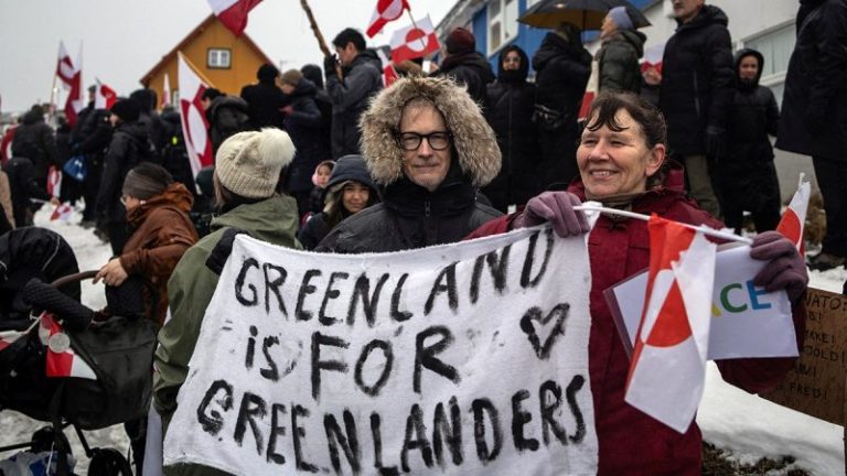 Trump says framework of ‘future deal’ on Greenland reached after NATO talks as tariffs put on hold