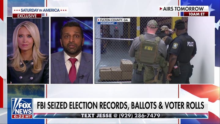 FBI Director Kash Patel speaks out on agents seizing Fulton County election records
