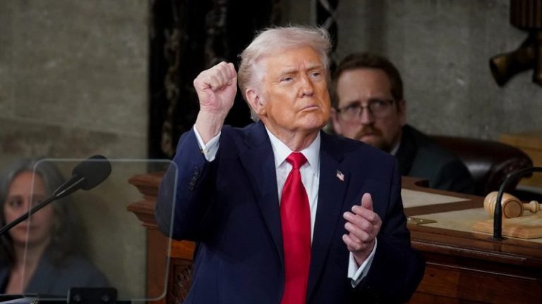 Trump’s ‘home run’ SOTU speech sparks praise from conservatives online while leaving Democrats seething